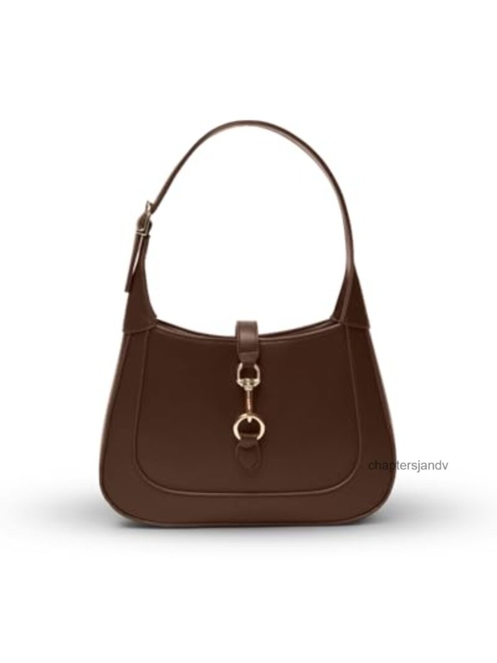 Small Trendy Hobo Shoulder Bag Adjustable Leather Strap Women's Purse